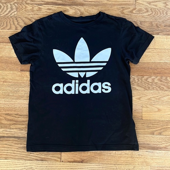 Boys Adidas Large Logo Tee - Picture 1 of 3